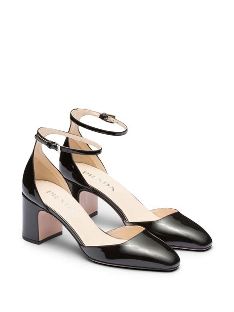 prada ankle strap ballet flats|Prada boots and pumps.